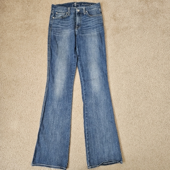 7 For All Mankind Karah Bootcut 27x35 - Picture 1 of 12